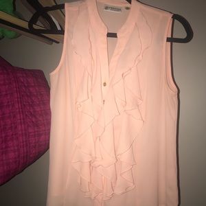 Peach blouse from Versona